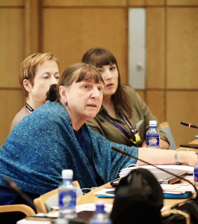 Jean Hanson, Genebank Manager at ILRI, participating in the September 2016 G.O.A.L workshop in Nairobi, Kenya.Credit: Shawn Landersz