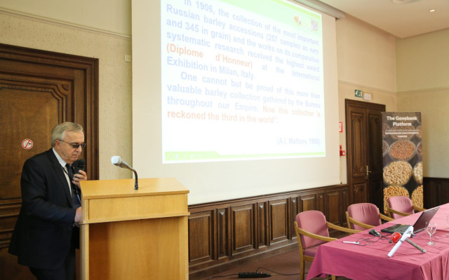 Nikolay Dzyubenko (VIR-Russia) presented on Day 4.