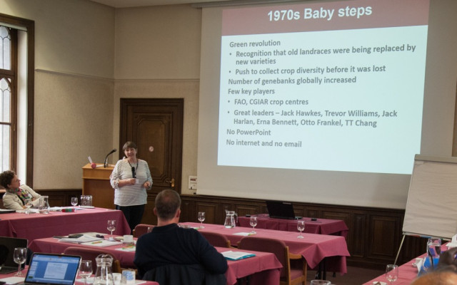 Jean Hanson of ILRI presented a keynote address entitled 'The Changing Face of Genetic Resources'.